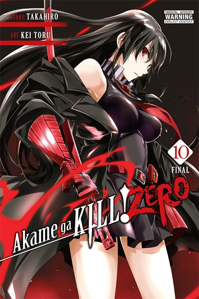Akame ga Kill! Vol. 10 Cover