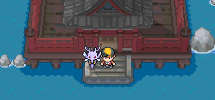 Dragon's Den with a Kingdra / Pokémon HeartGold