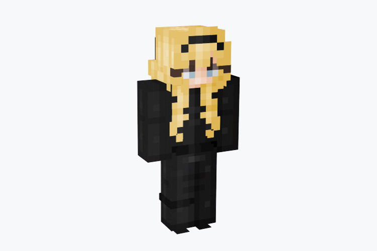 Spy Girl (Blonde) Minecraft Skin