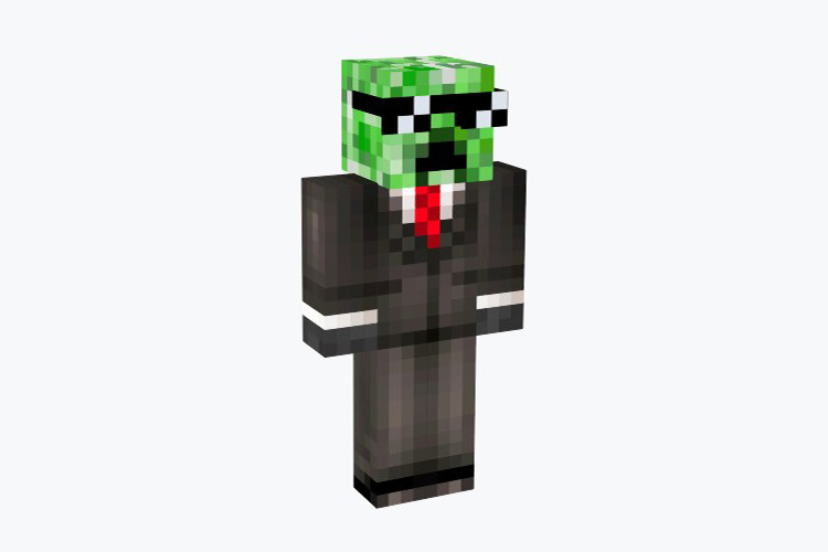 Creeper 007 Skin For Minecraft