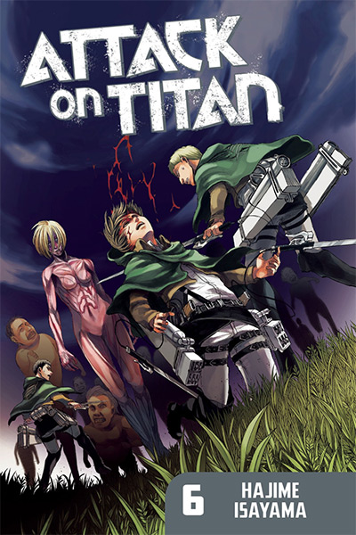 Attack on Titan Volume 6 Manga Cover