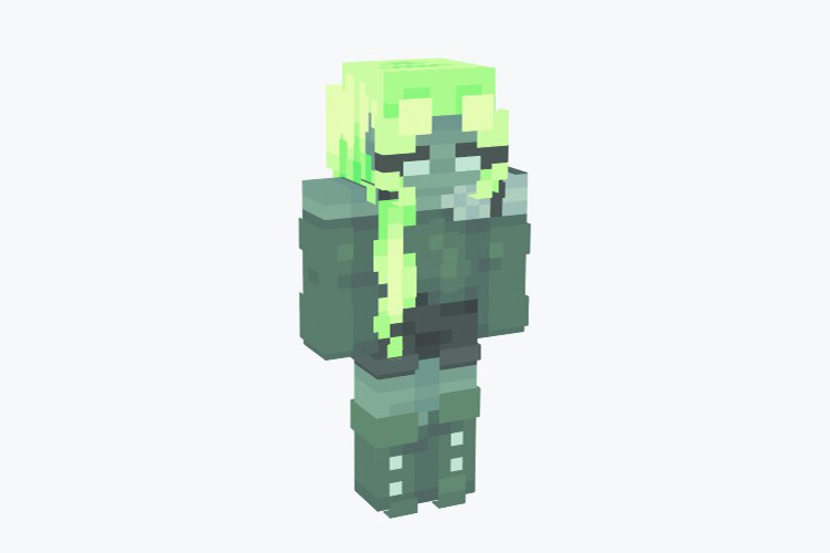 Swamp Creature Minecraft Skin