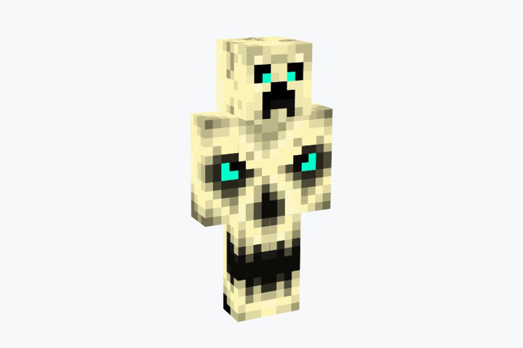 Ghost Creeper Monster Minecraft Skin