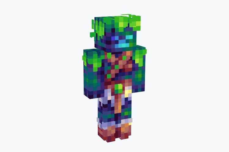 Drowned Warrior Skin For Minecraft