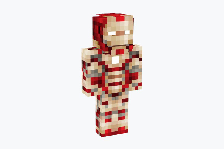 Iron Man MK42 Minecraft Skin