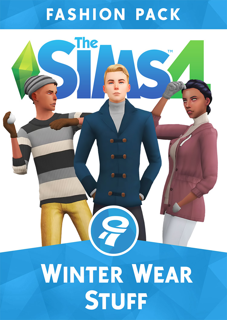 Winter Wear Stuff Set / Sims 4 CC