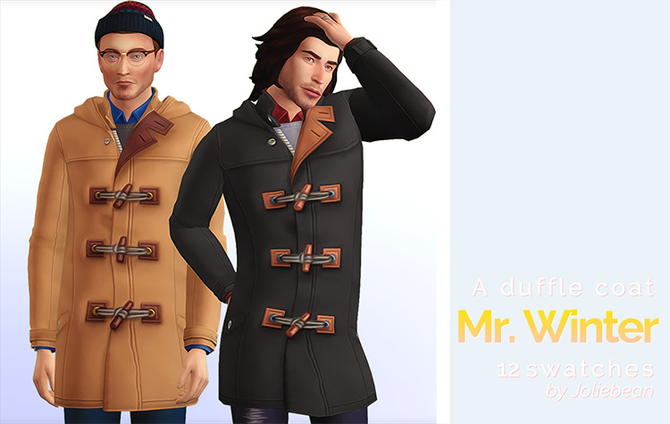 Mr & Mrs Winter CC Set for The Sims 4