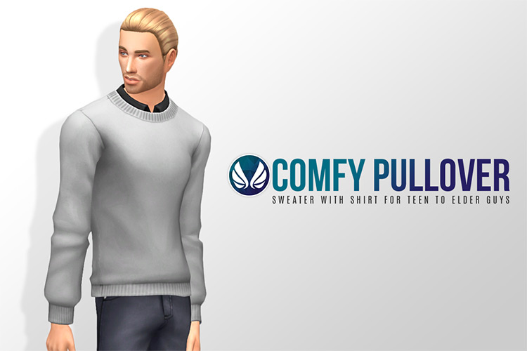 Comfy Pullover (Maxis Match) Sims 4 CC