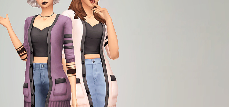 Sims 4 Maxis Match Sweaters CC (Girls + Guys) – FandomSpot