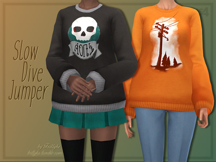 Sims 4 Maxis Match Sweaters CC  Girls   Guys    FandomSpot - 75