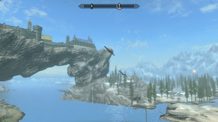 The East Empire Company Warehouse outside of Solitude. / Skyrim