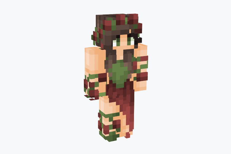 Queen of Roses Skin For Minecraft