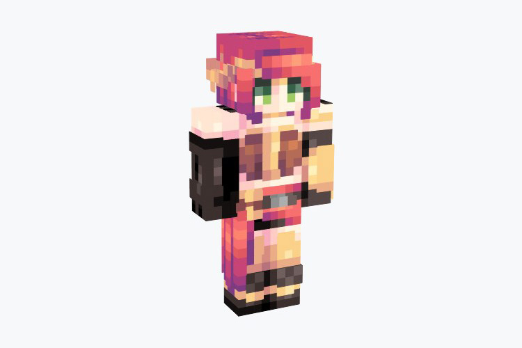 Pyrrha Nikos (RWBY) Skin For Minecraft
