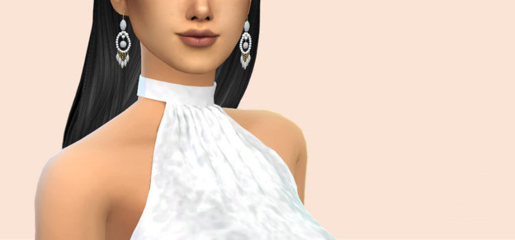 Sims 4 Maxis Match Earrings CC: The Ultimate List