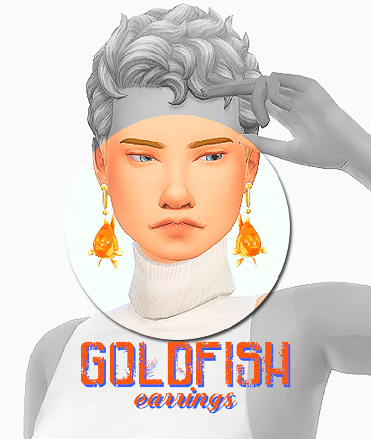 Sims 4 Maxis Match Earrings CC  The Ultimate List   FandomSpot - 71