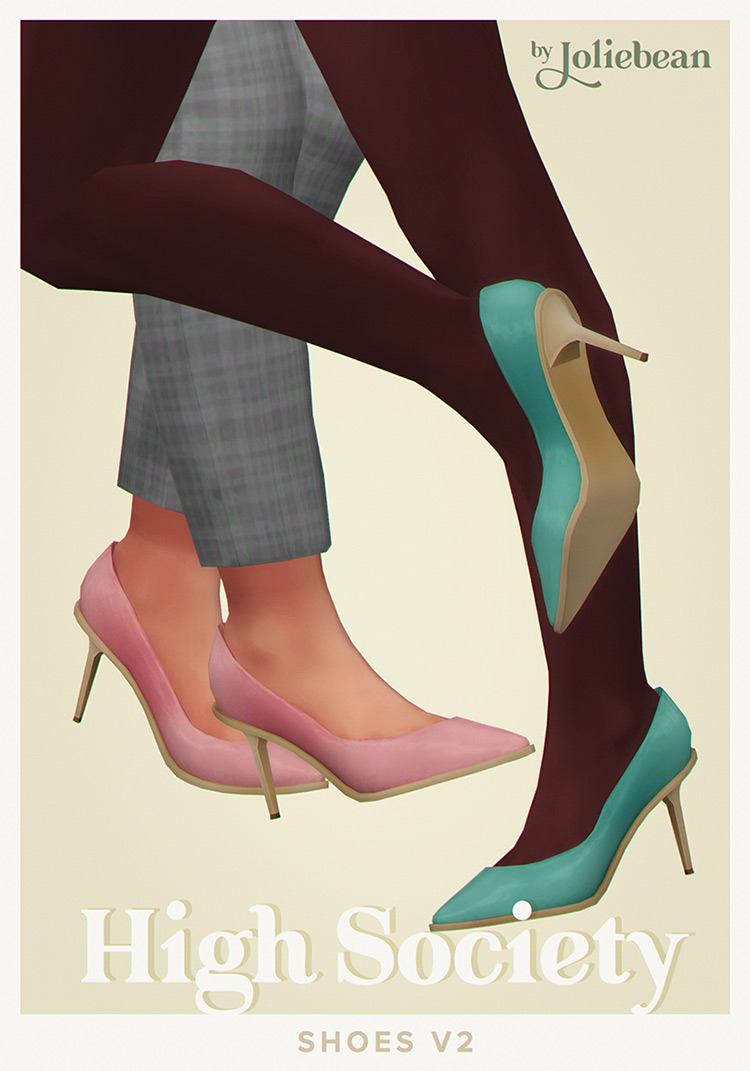 Sims 4 Maxis Match Female Shoes  The Ultimate Collection   FandomSpot - 38