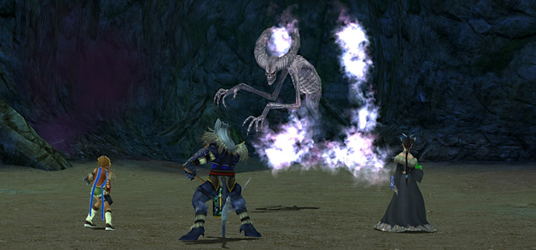 Ghost Fiend in the Cavern of Stolen Fayth (FFX HD)