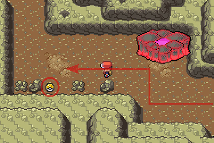 Finding TM044 next to a raid den. / Pokémon Radical Red
