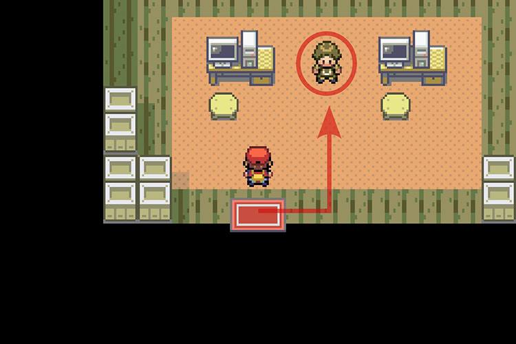 The assistant who gives players the HM for Surf / Pokémon Radical Red