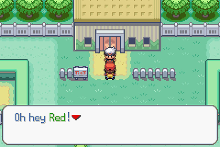 Being challenged by Brendan / Pokémon Radical Red