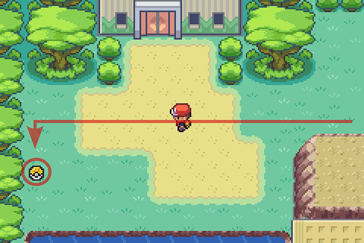TM032 found just North of the pond in Area 3. / Pokémon Radical Red