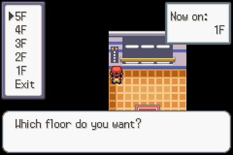 Going to the Department Store’s 5F / Pokémon Radical Red