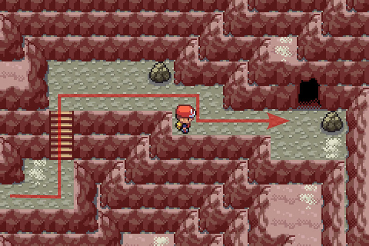 Continuing on the path forward. / Pokémon Radical Red
