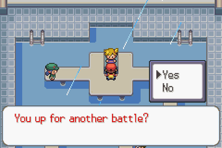Being challenged to a rematch by Misty / Pokémon Radical Red