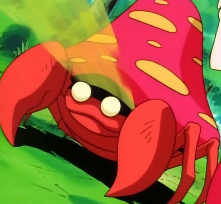 Parasect Pokemon in the anime