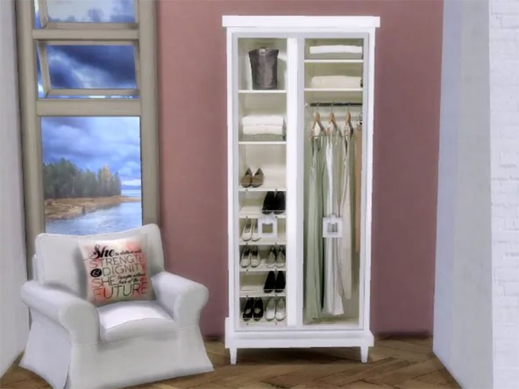 Vintage Dresser CC - Sims 4