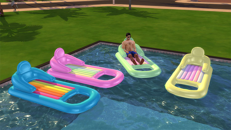 Sims 4 Pool Party Cc