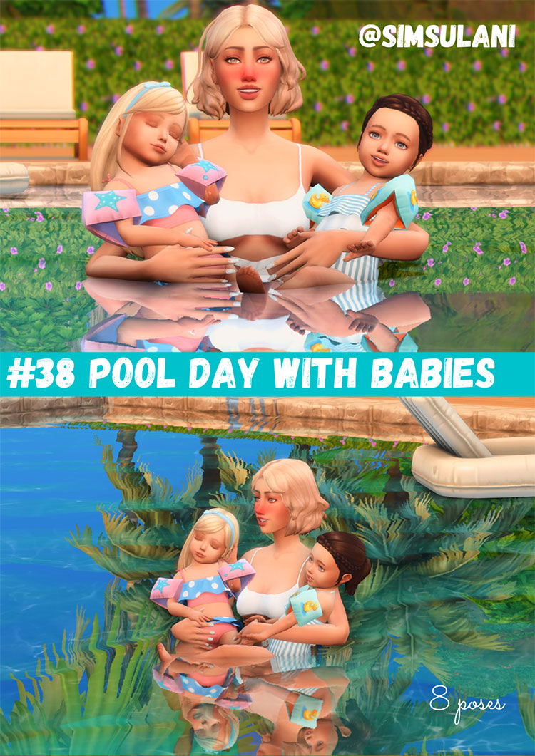 Best Sims 4 Pool Party Stuff  Free CC  Mods   Poses   FandomSpot - 49