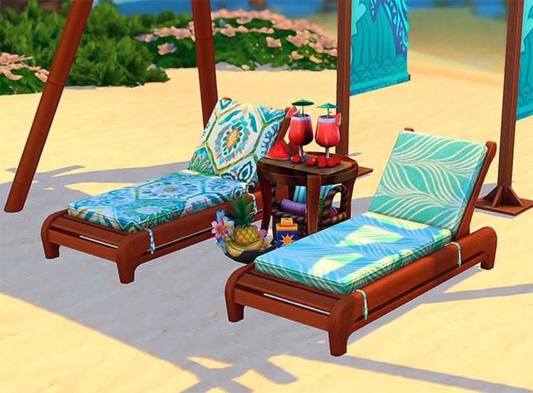 Teak Lounge Chair CC - TS4