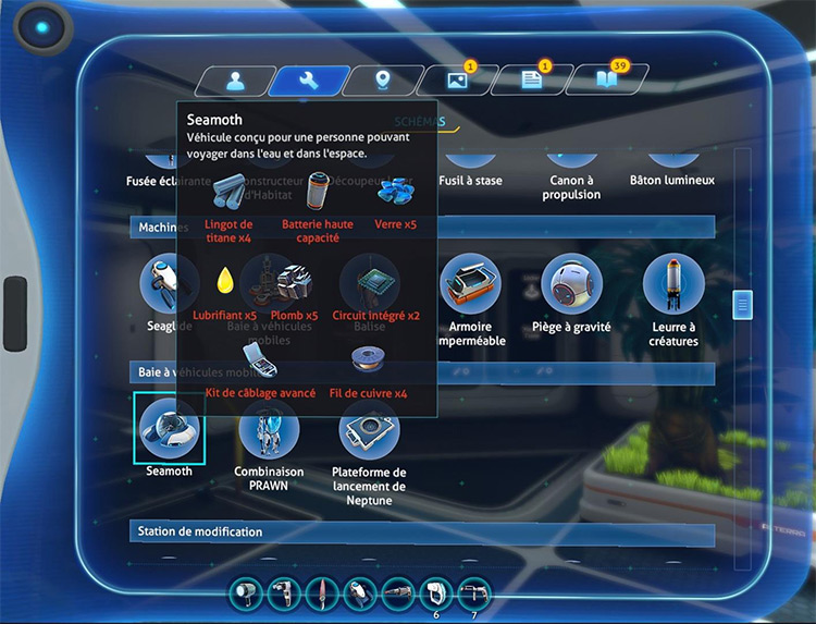 Realistic Recipes And Increased Difficulty in Subnautica