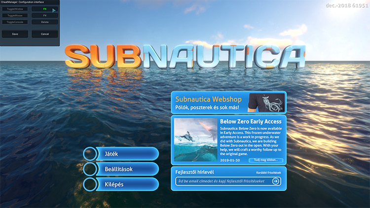 subnautica cheats mods