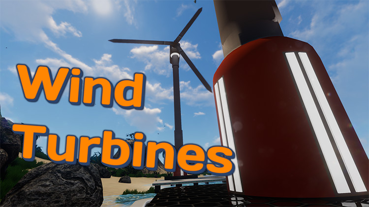 Wind Turbines in Subnautica