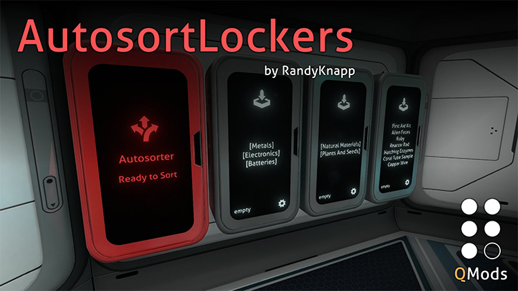 AutosortLockers in Subnautica