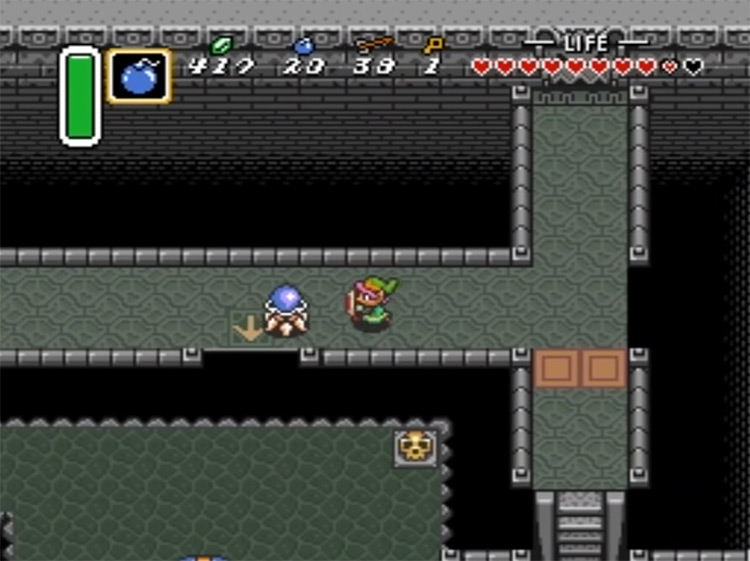 The Legend of Zelda: A Link to the Past gameplay