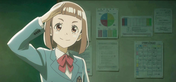 Mari Tamaki Salute - Anime Screenshot