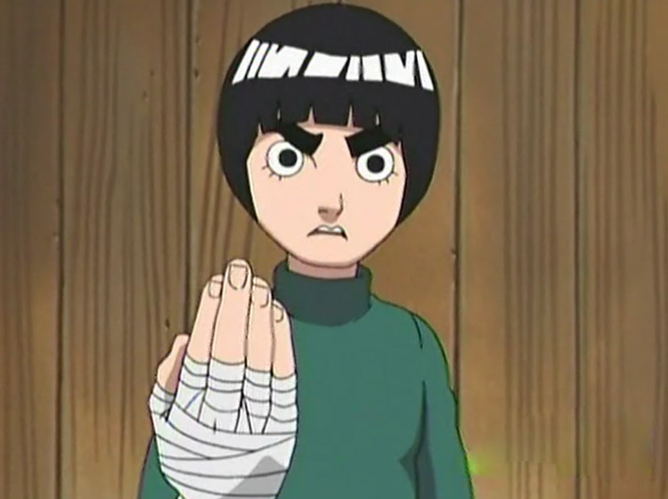 Rock Lee in Naruto anime