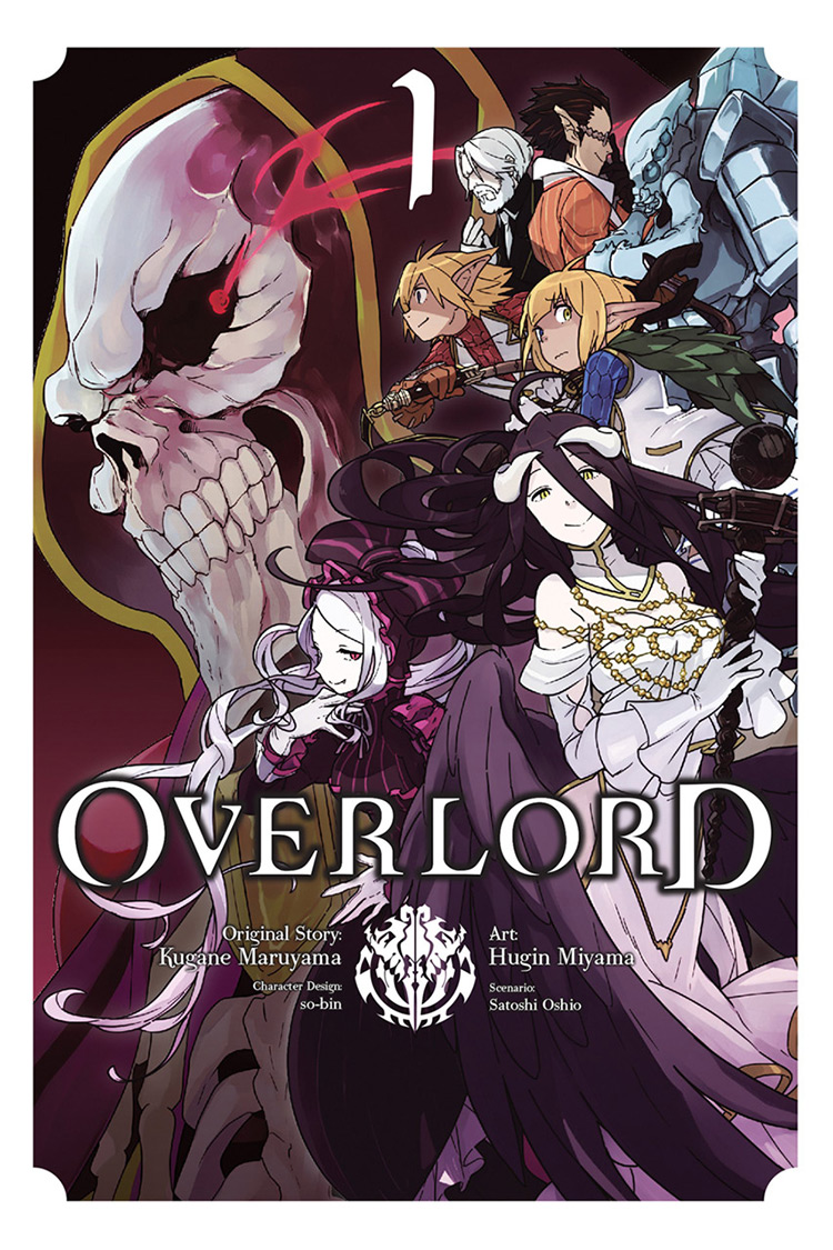 Overlord manga cover