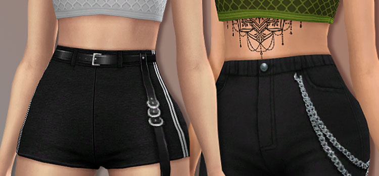 sims 4 custom content clothes