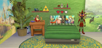 Legend of Zelda Objects CC - TS4 Bedroom