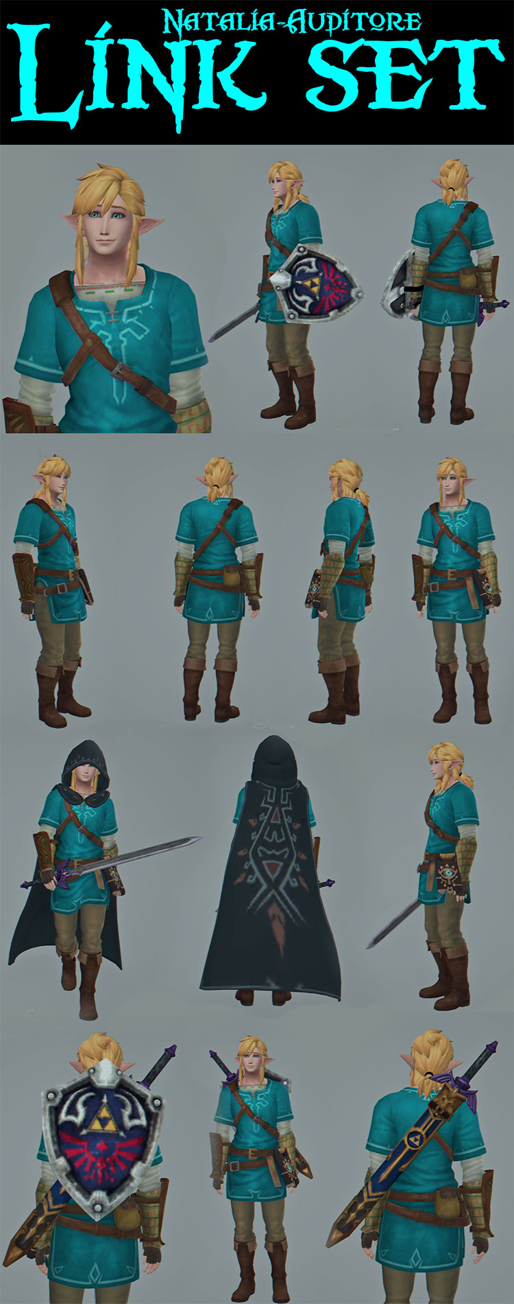 sims 4 legend of zelda custom content