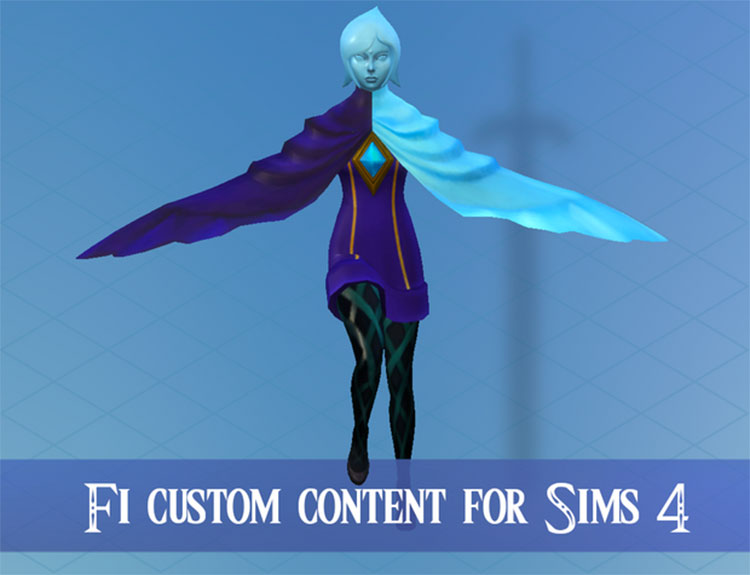 Fi Character Set For The Sims 4