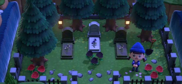 Animal Crossing: New Horizons Graveyard Design Ideas & Custom