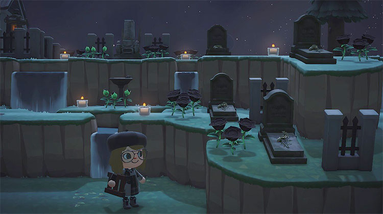 Animal Crossing  New Horizons Graveyard Design Ideas   Custom Cemeteries   FandomSpot - 47