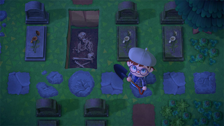 Animal Crossing  New Horizons Graveyard Design Ideas   Custom Cemeteries   FandomSpot - 55