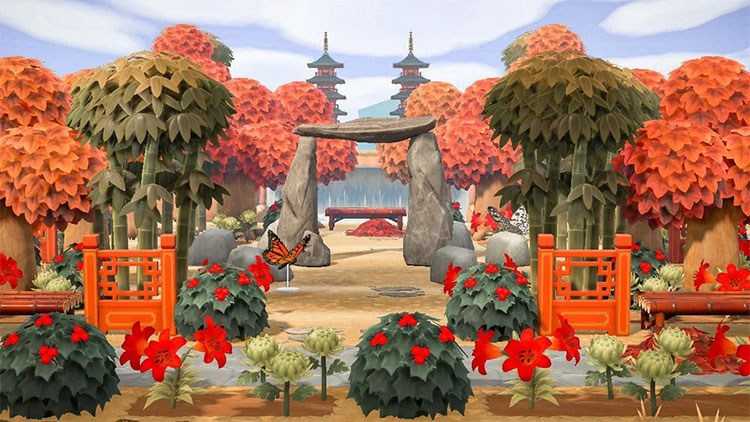 20 Japanese Island Design Ideas For Animal Crossing  New Horizons   FandomSpot - 41