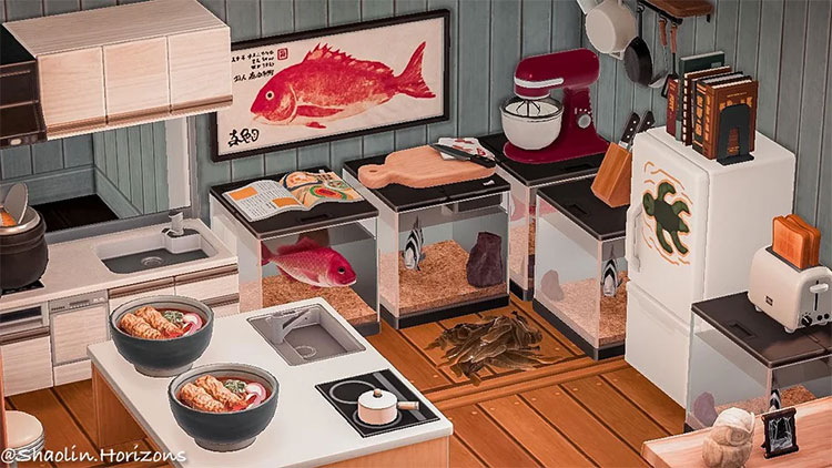 20 Kitchen Design Ideas For Animal Crossing  New Horizons   FandomSpot - 91